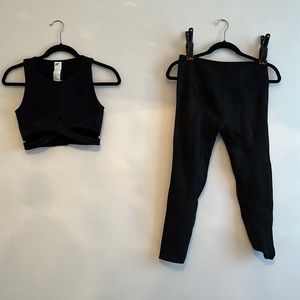 Black Workout Set